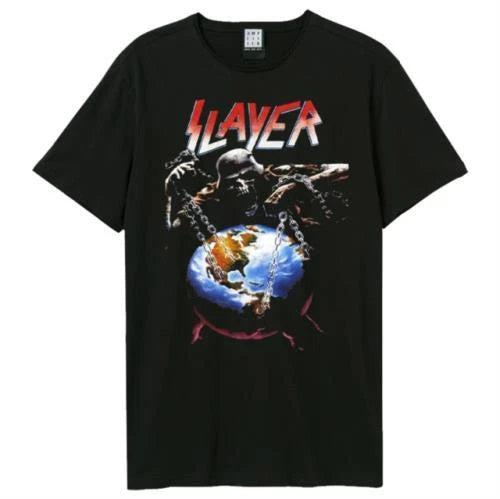 Slayer Wolrd Amplified Vintage Black Small T Shirt