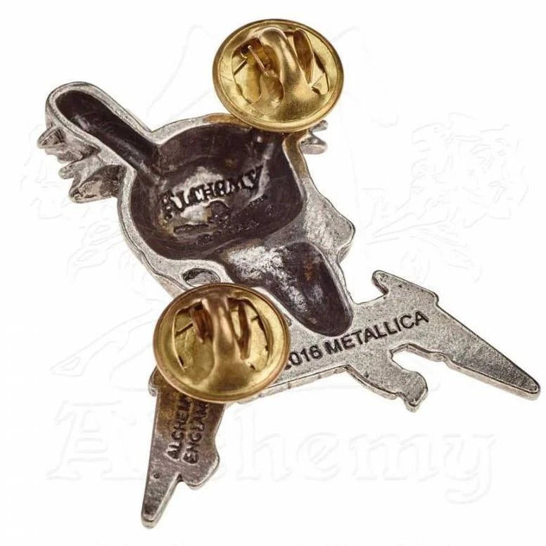 Metallica Damage Inc. Skull Pin Badge