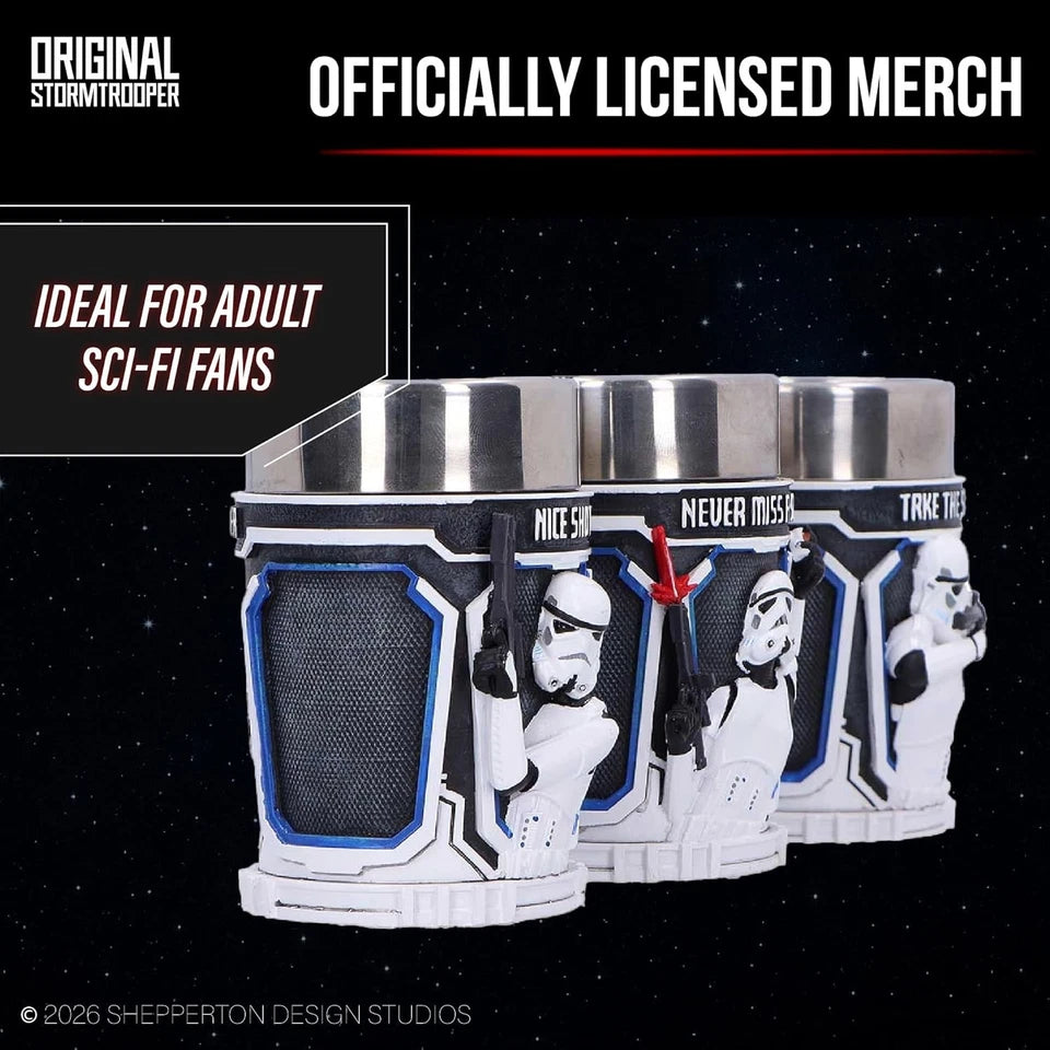 Original Stormtrooper 3 Shot Glass Set 8.7Cm
