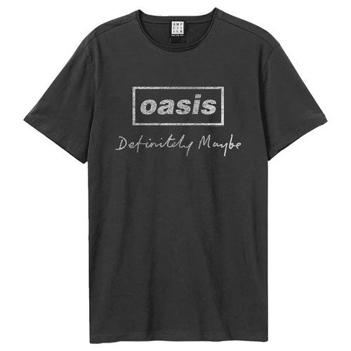 Oasis Definitely Maybe Amplified XX Large Vintage Black T Shirt