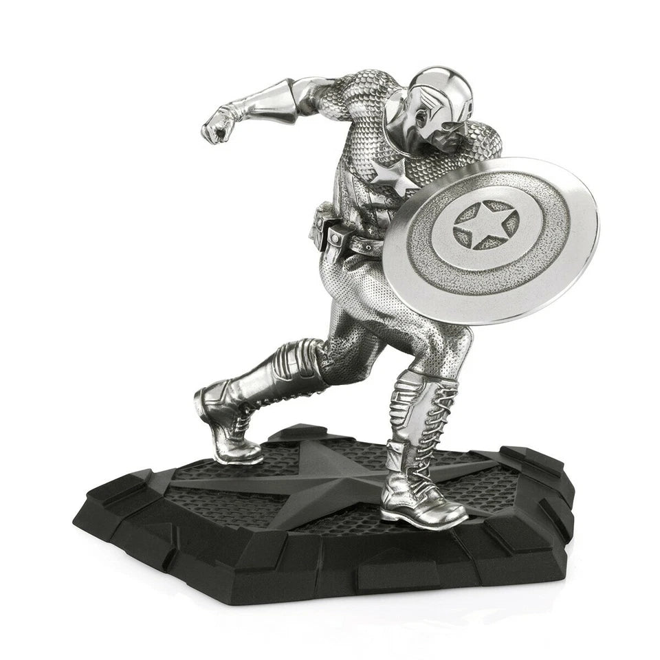 Marvel Captain America First Avenger Pewter Figurine