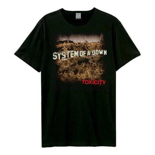 System Of A Down - Toxicity Amplified Vintage Black Xxlarge T Shirt
