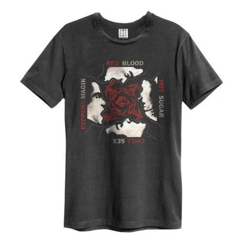 Red Hot Chili Peppers Blood Sugar Sex Magic Amplified Vintage Charcoal X Large T Shirt