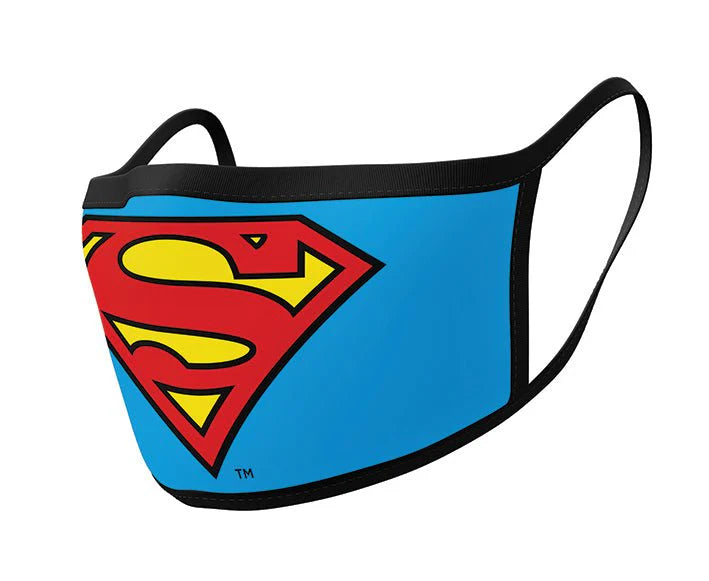 Superman Logo Face Covering (Pack Of 2)