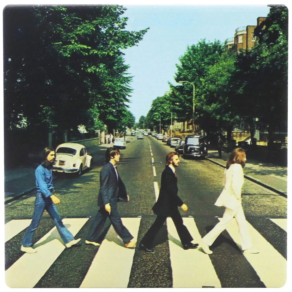 Coaster Single Ceramic Square - The Beatles (Abbey Road)