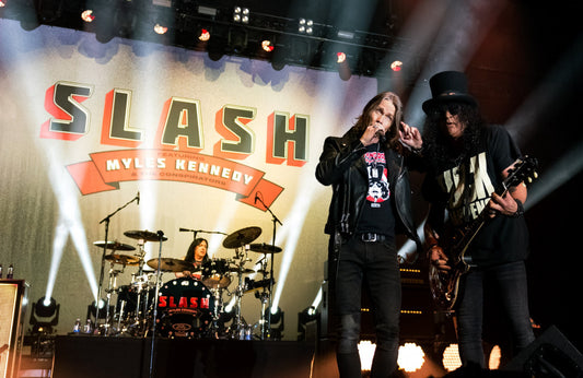 Myles Kennedy and Slash - OVO Arena Wembley 2024 - Getty