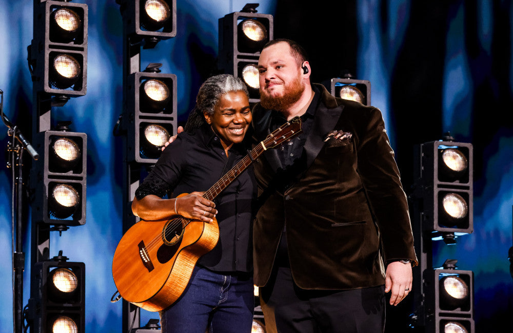 Tracy Chapman and Luke Combs - Grammys 2024 - Getty