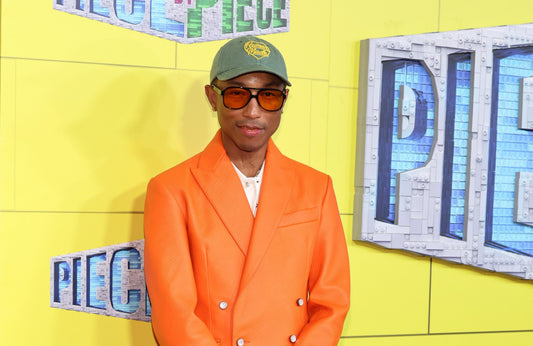 Pharrell Williams attends the Piece By Piece - New York Premiere - Getty