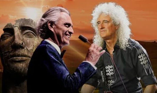Brian May and Andrea Bocelli Deliver Emotional Duet in New Live Footage