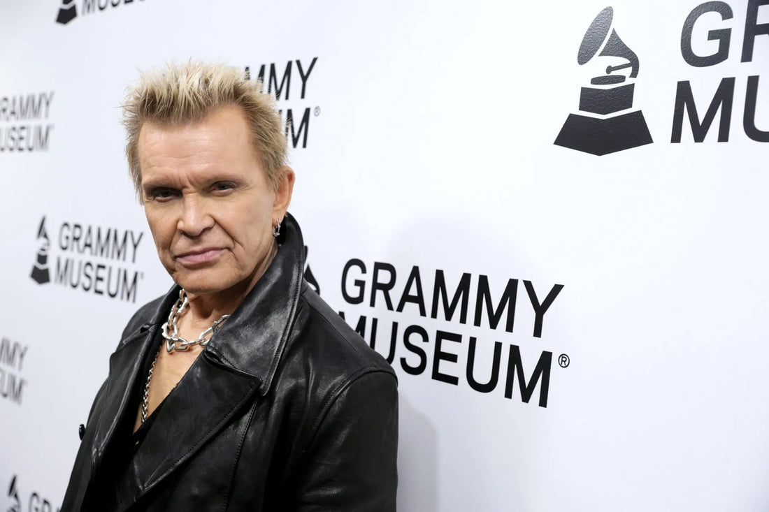 Billy Idol reacts emotionally after Rock & Roll Hall of Fame induction announcement