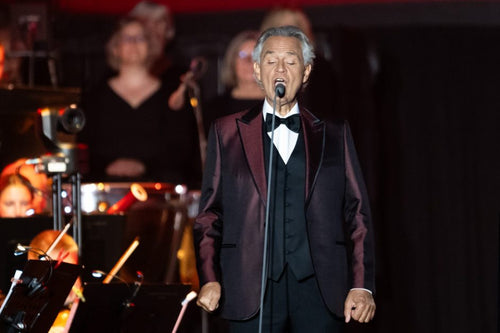 Andrea Bocelli With Jennifer Hudson, Diane Warren, David Foster & More at Hollywood Bowl: 6 Best Moments