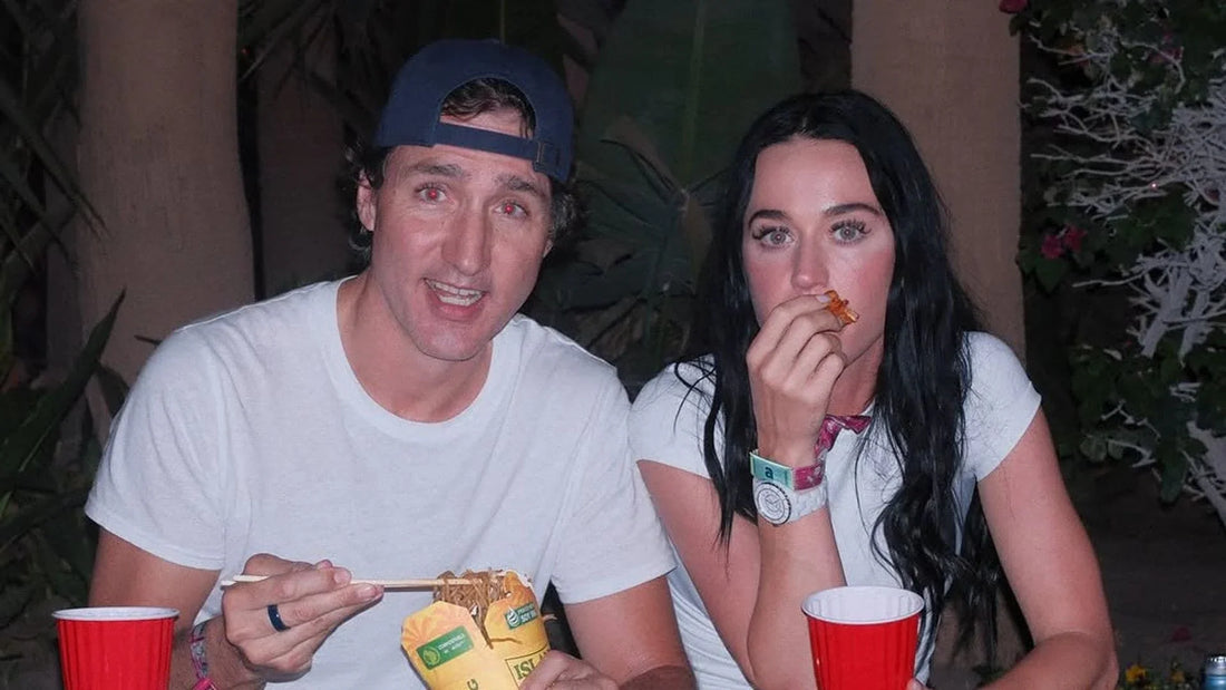 Katy Perry and Justin Trudeau spotted enjoying Coachella together.