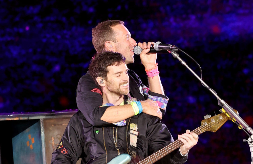 Guy Berryman - Rose Bowl Stadium 2023 - Getty