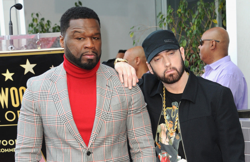 Eminem and 50 Cent - Jan 2020 - Hollywood Walk of Fame - CA - Getty