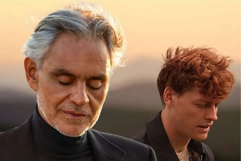 Andrea Bocelli Teams Up with Tennis Star Jannik Sinner for New Single