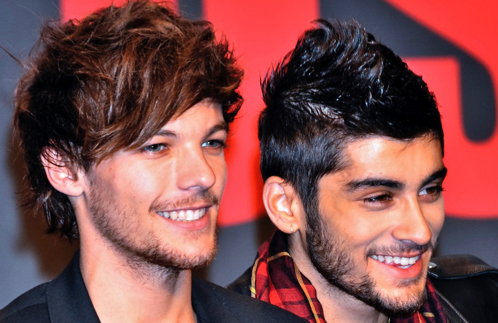 Zayn Malik and Louis Tomlinson at This Is Us Event Nov 2013 - Avalon