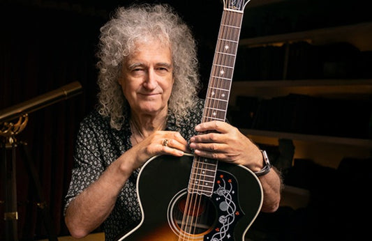 Brian May - FEB2025 - Brian May SJ-200 12-String Gibson Custom guitar - Credit Gibson