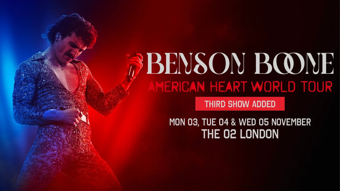 Benson Boone Brings 'American Heart' World Tour to London