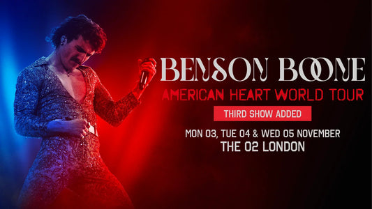 Benson Boone Brings 'American Heart' World Tour to London
