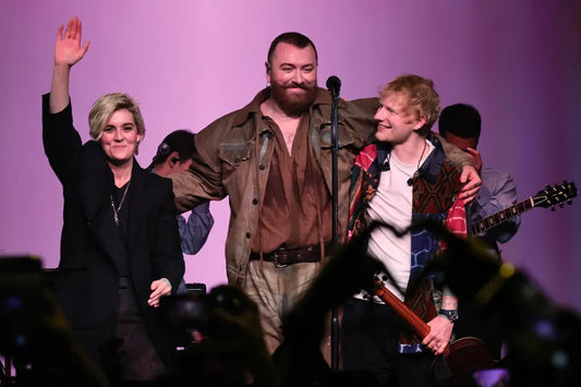 Sam Smith Surprises Fans With Ed Sheeran and Brandi Carlile at Brooklyn's Warsaw Venue