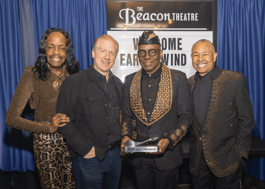 Earth, Wind & Fire Honoured with SoundExchange Hall of Fame Award.
