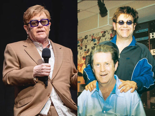 Elton John pays tribute to 'true giant' Brian Wilson