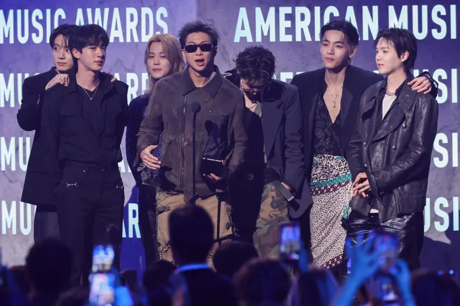 BTS Wins Artist of the Year at the 2026 American Music Awards; Taylor Swift Goes 0-8