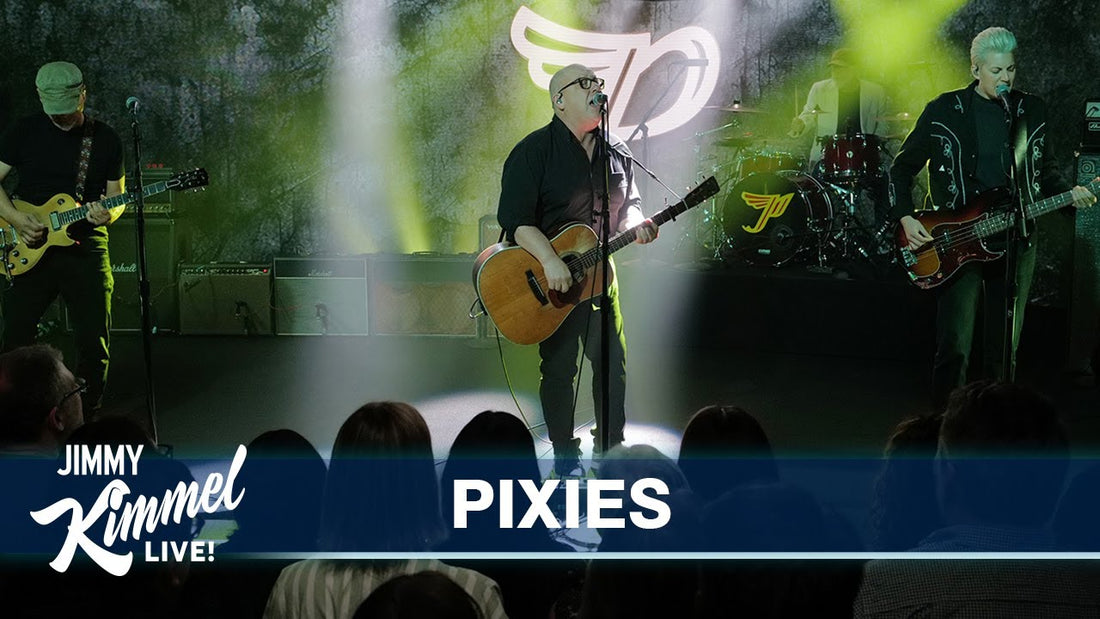 Pixies Roll Out New Single 'Motorroller' in High-octane Jimmy Kimmel Performance
