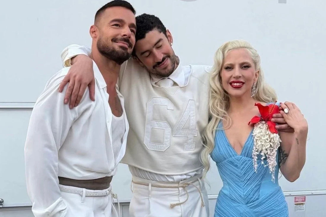 Bad Bunny Makes Super Bowl History with Ricky Martin & Lady Gaga