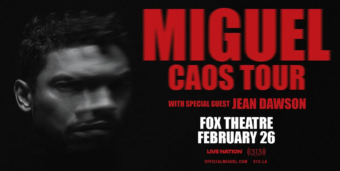 Miguel Unveils 'Chaotic' 2026 Tour with Jean Dawson as Special Guest