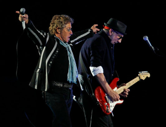 Legendary rock band The Who make electrifying debut of 'Going Mobile' live on farewell tour.