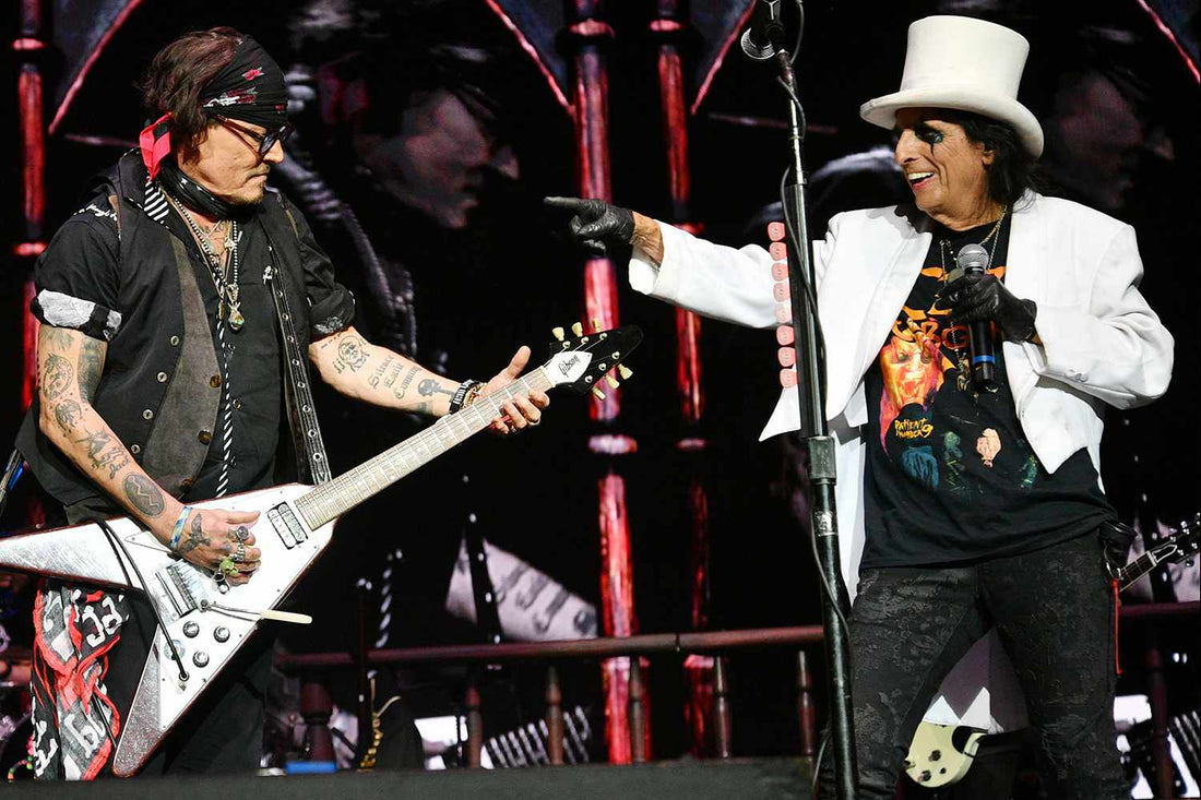 Johnny Depp Joins Alice Cooper on Stage to Cover Ozzy Osbourne Classic