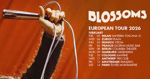 Blossoms Set to Bring Their Infectious Indie Pop Sound to European Audiences in 2026