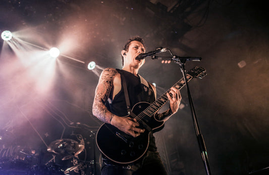 Trivium frontman Matt Heafy on stage is Oslo - Avalon - March 2019