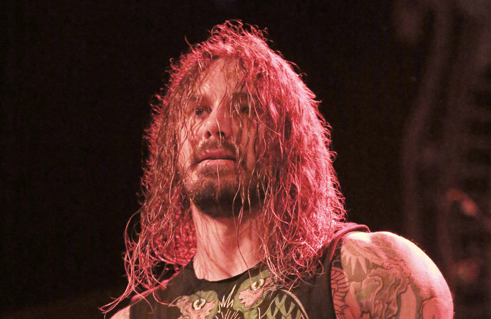 Tim Lambesis - performing on stage - 12