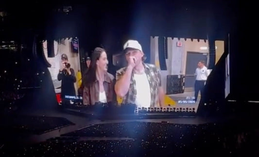 Morgan Wallen Walks Out With Caitlin Clark at Indianapolis Stadium Concert