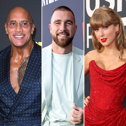 Dwayne ‘The Rock’ Johnson Teases Travis Kelce and Taylor Swift About Future Kids