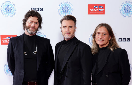 Take That -Coronation Concert at Windsor Castle on May 7, 2023 - Getty