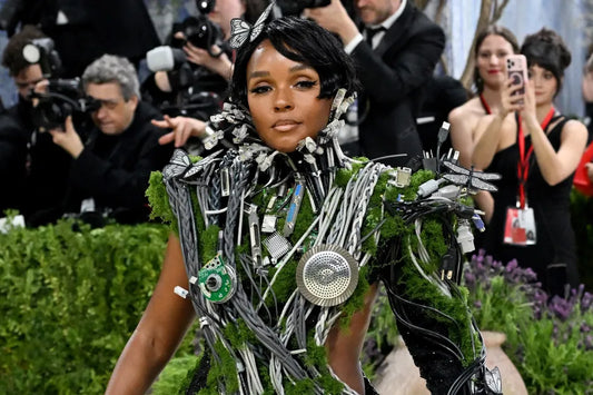Janelle Monáe’s Stunning Met Gala 2026 Look Combines Nature & Tech in Custom Christian Siriano
