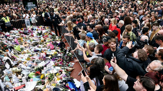 Fans Gather in Droves to Bid Farewell to Birmingham's Own Ozzy Osbourne