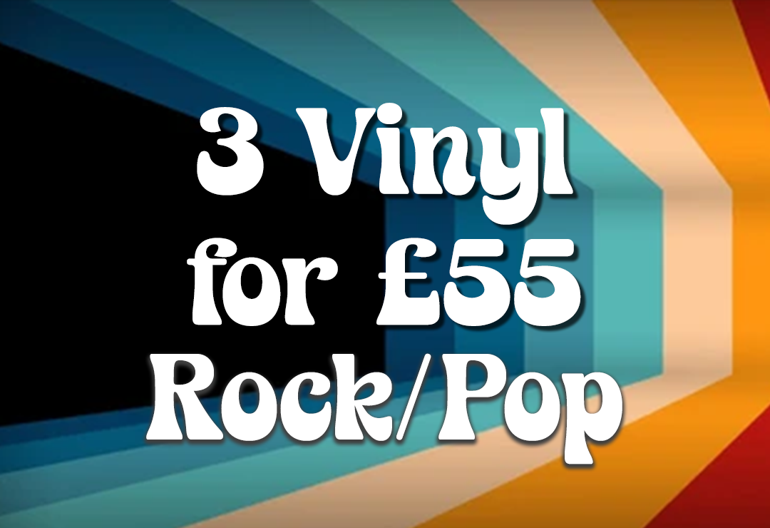 3 for £55 Vinyl - Rock