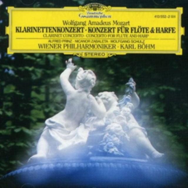 Clarinet Conc.flute and Harp Conc. [european Import]