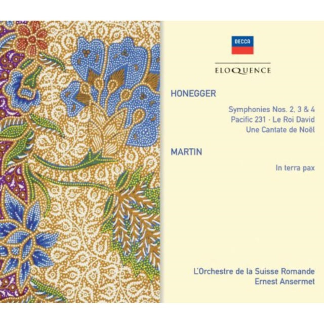Honegger: Symphonies Nos. 2, 3 & 4/Pacific 231/Le Roi David/...