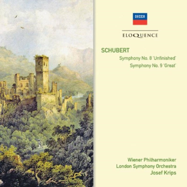 Schubert: Symphony No. 8, 'Unfinished'/Symphony No. 9, 'Great'
