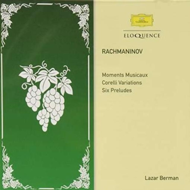 Rachmaninov: Moments Musicaux/Corelli Variations...