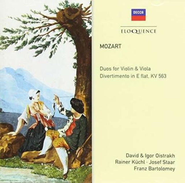 Mozart: Duos for Violin and Viola/Divertimento in E Flat, KV563