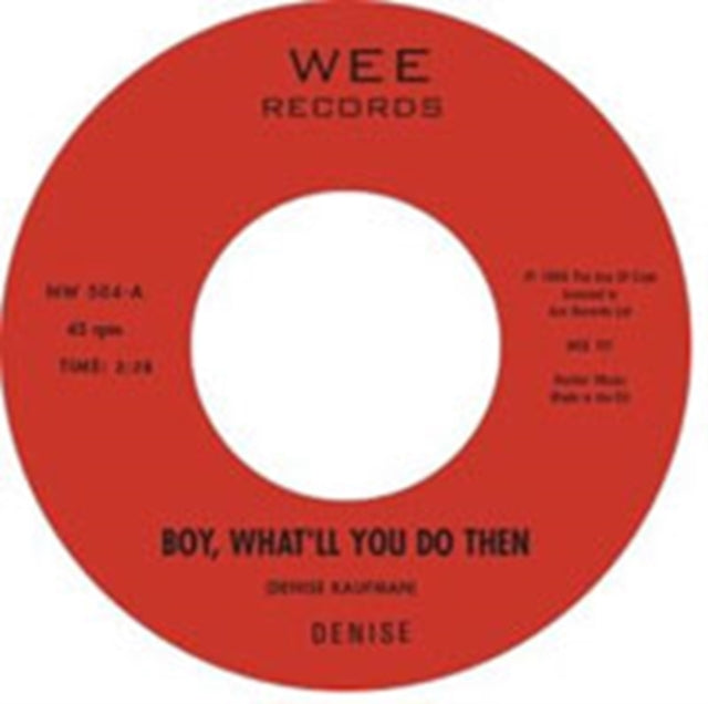 Boy, What'll You Do Then/Chaos