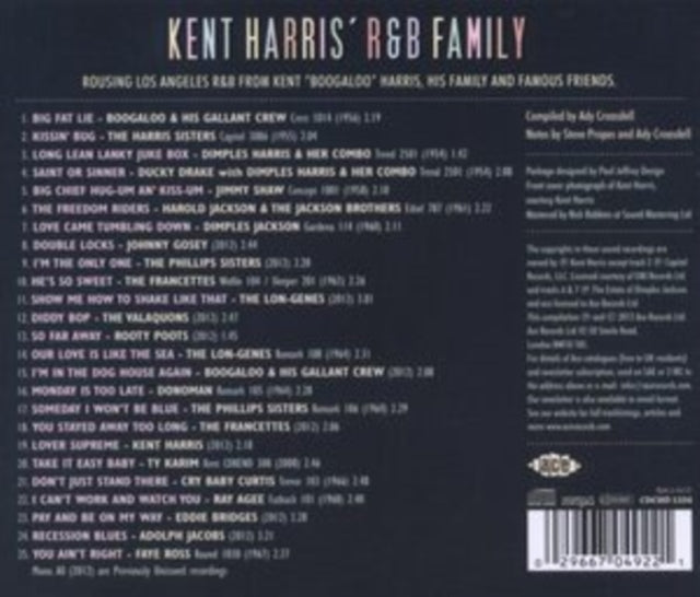 Kent Harris' R&B Family