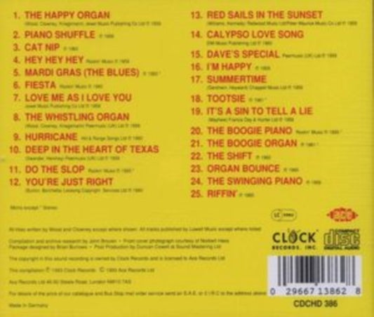 Happy Organs, Wild Guitars & Piano Shuffles