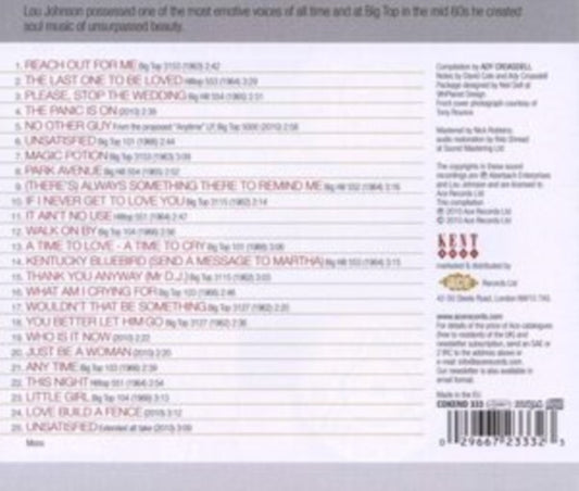 Incomparable soul vocalist